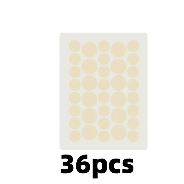 GlowClear Pimple Patches – Hydrocolloid Acne Patches (36 pcs)
