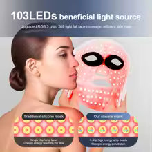 GlowRed Pro – 7-Color LED Light Therapy Face Mask