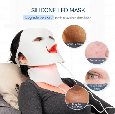 GlowRed Pro – 7-Color LED Light Therapy Face Mask